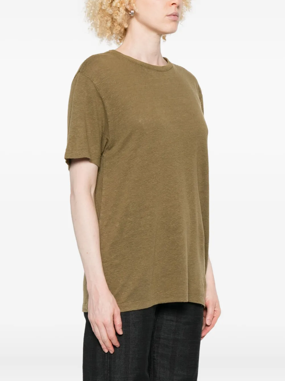 Maison Etoile Round-neck T-shirt In Green