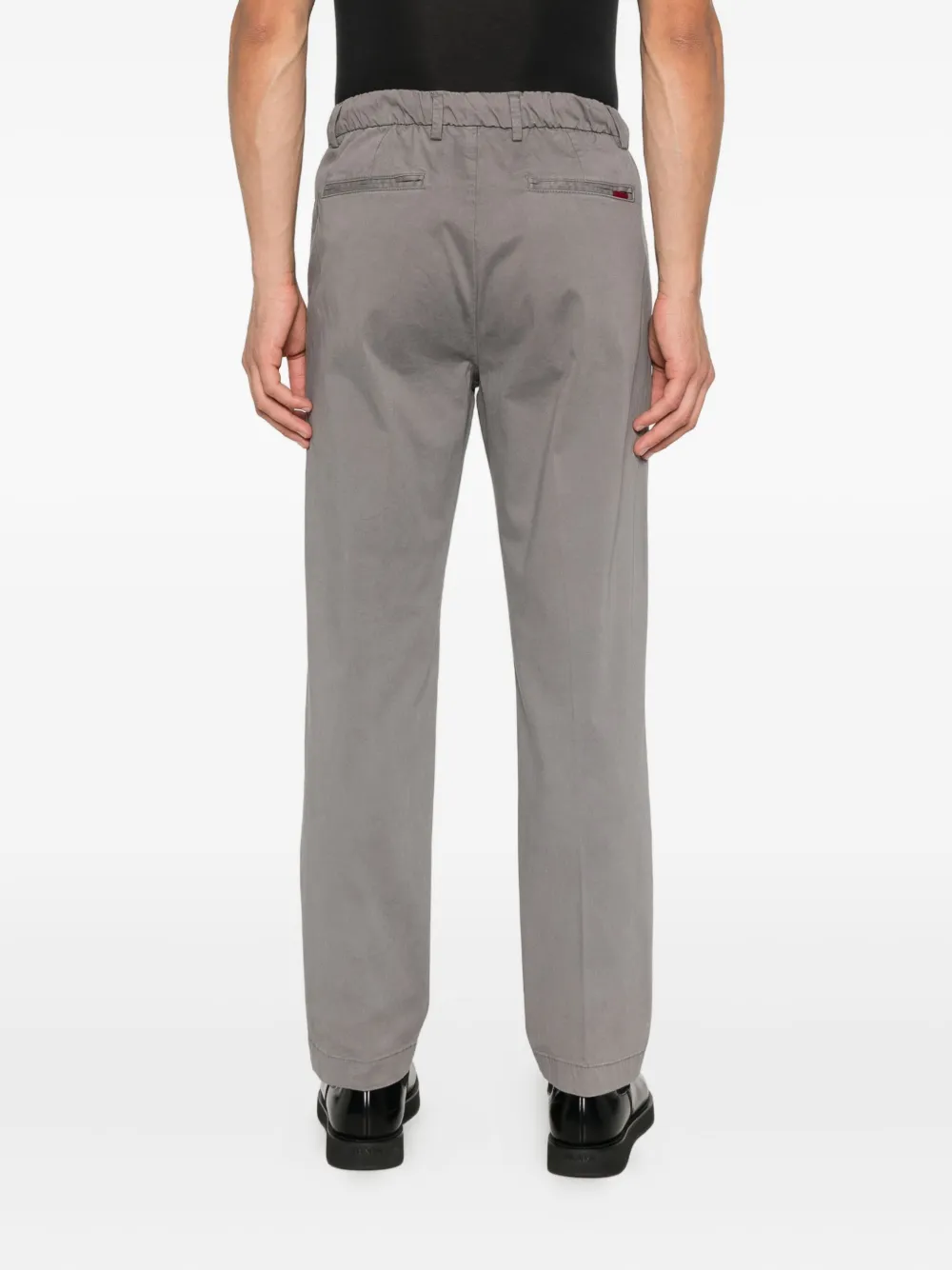 Liu •jo Elastic-waistband Trousers In Gray