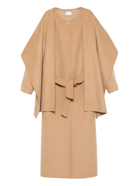 P.A.R.O.S.H. belted single-breasted coat