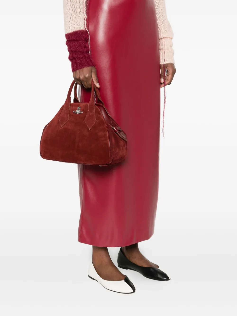 Vivienne Westwood medium Yasmin tote bag - Rood