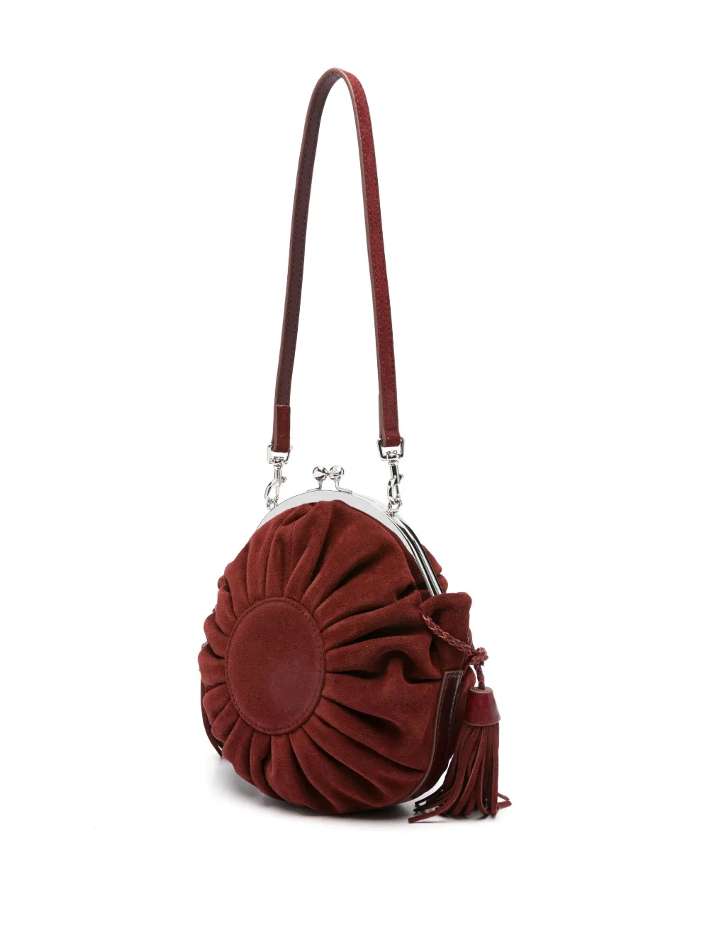 Vivienne Westwood Rosie pleated-tassel Frame Bag | Red | FARFETCH