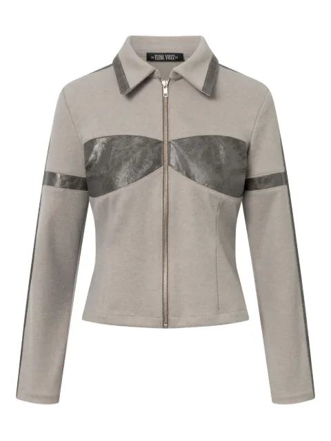 Elena Velez Racer zip-front jacket