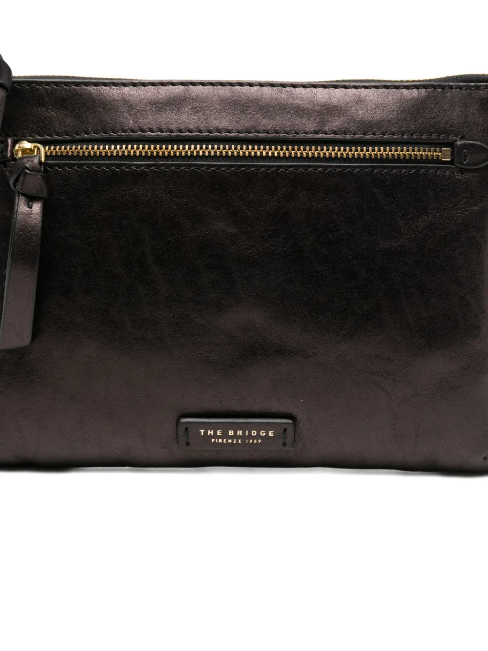 The Bridge Ingrid Clutch Bag In Brown