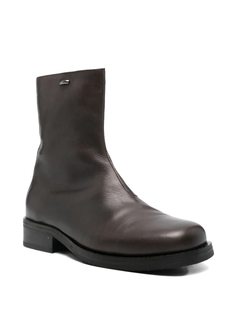 Our Legacy Camion Leather Boots In Brown