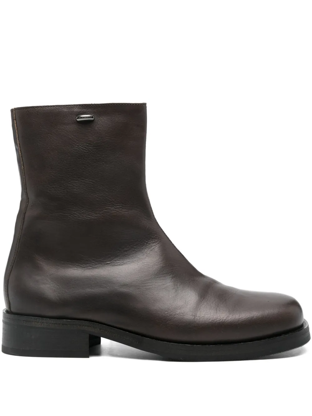 Our Legacy Camion Leather Boots In Brown