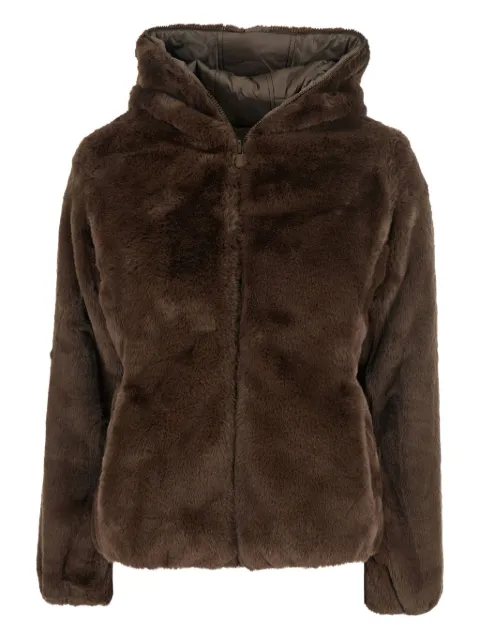 Save The Duck faux-fur hooded jacket