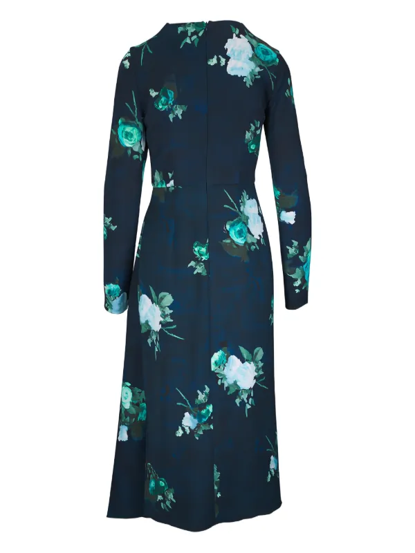 erdem blue floral dress ERDEM main image 1