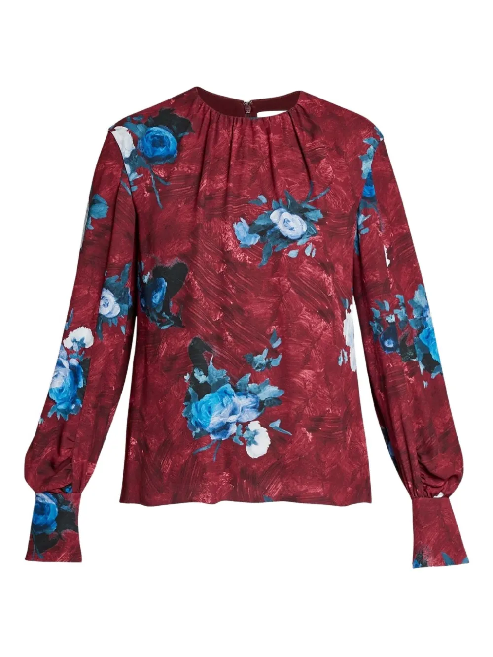 ERDEM Blusa a fiori - Rosso