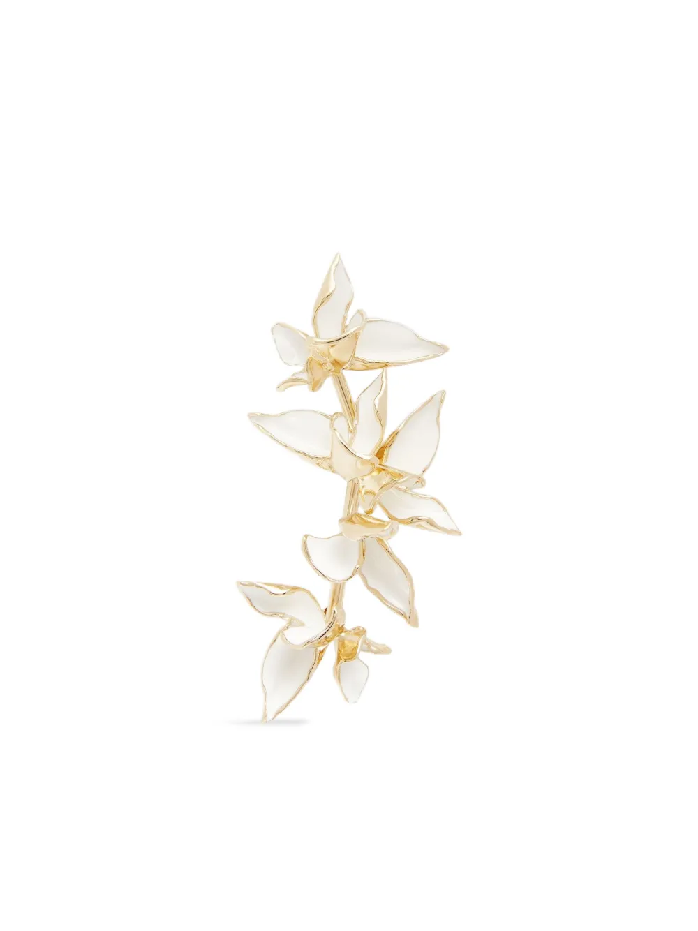 ERDEM flower branch brooch | White | Image 1