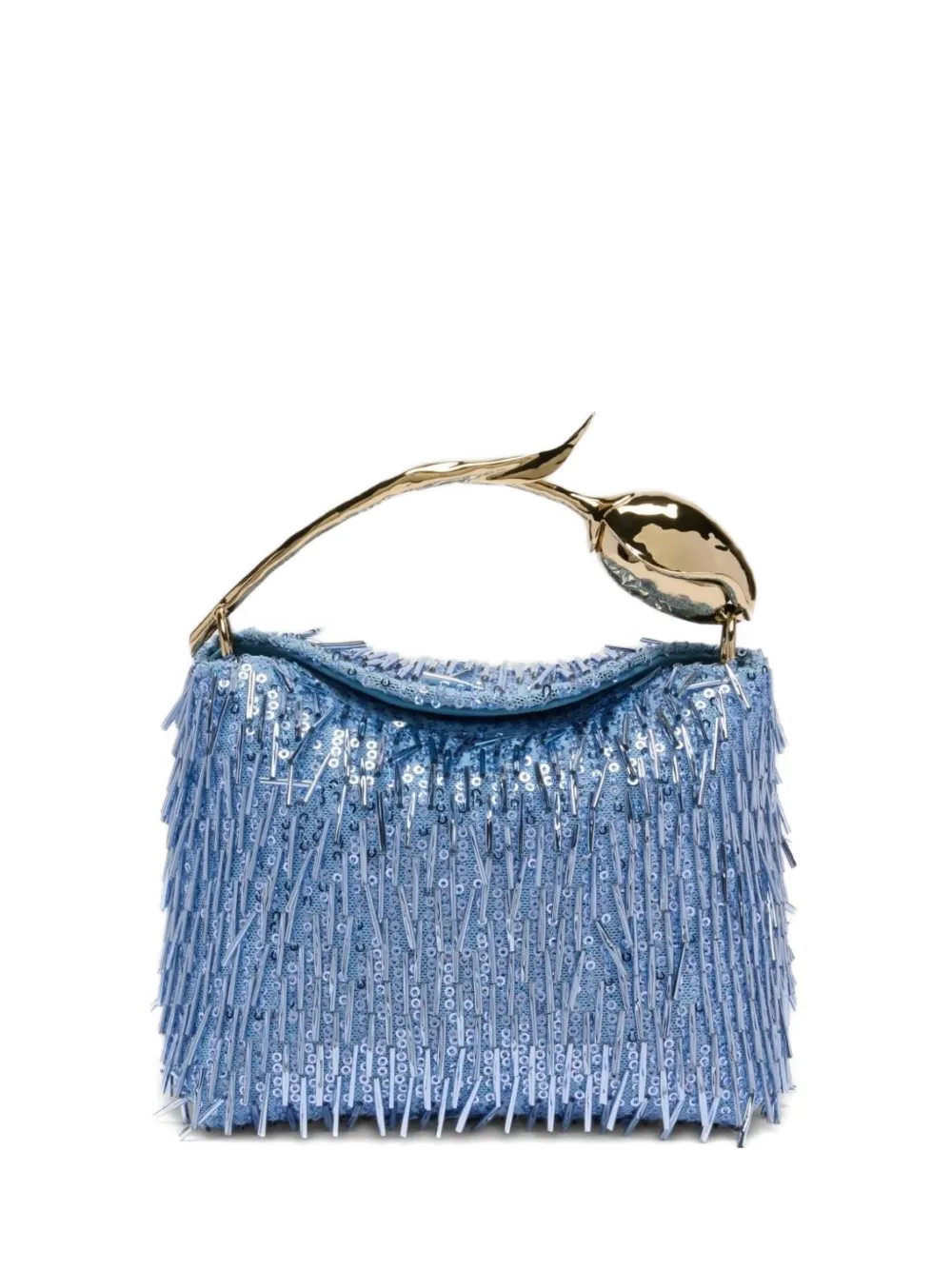 Erdem Bloom Mini Bag In Blue