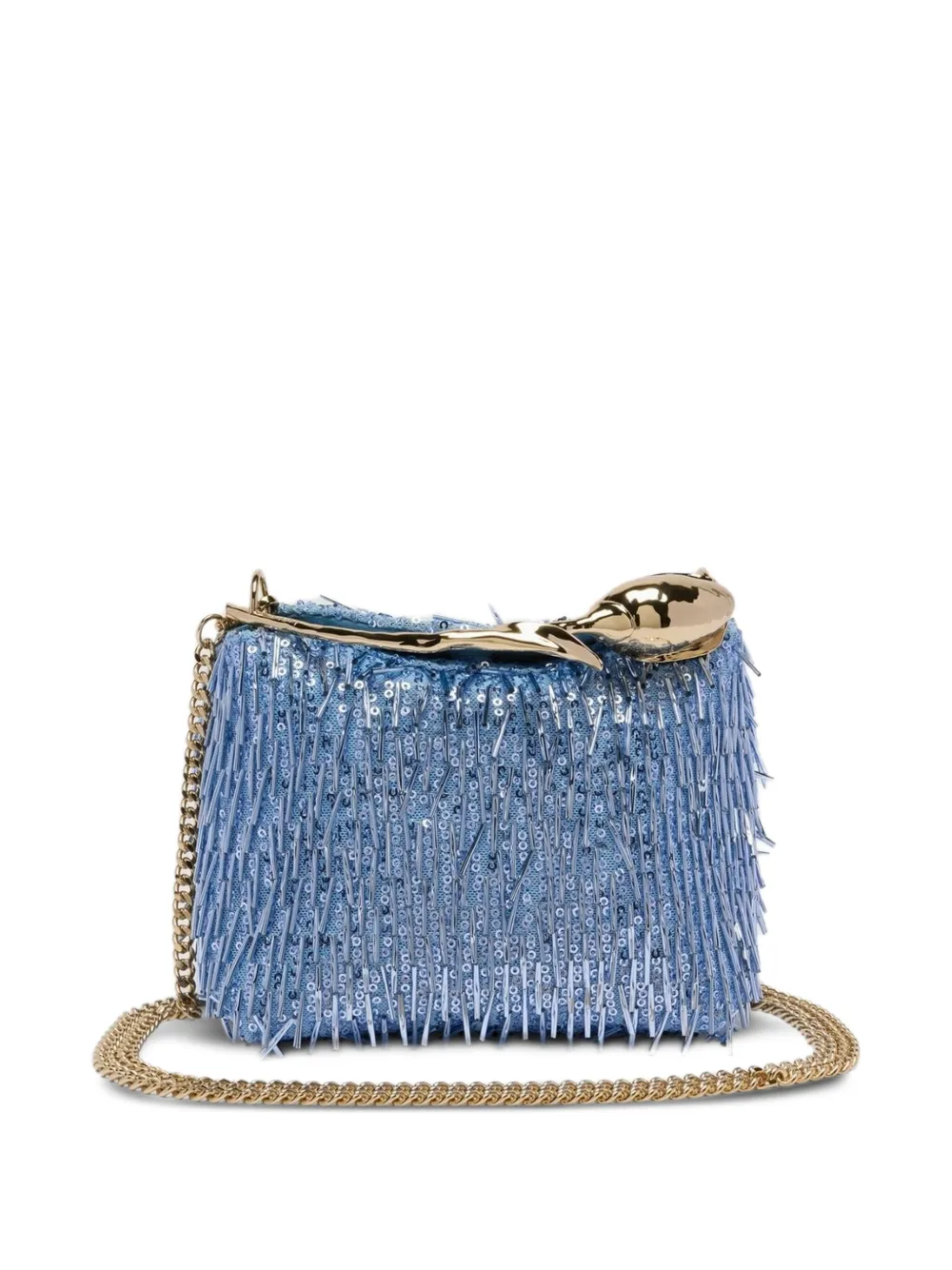 ERDEM Bloom mini-tas Blauw