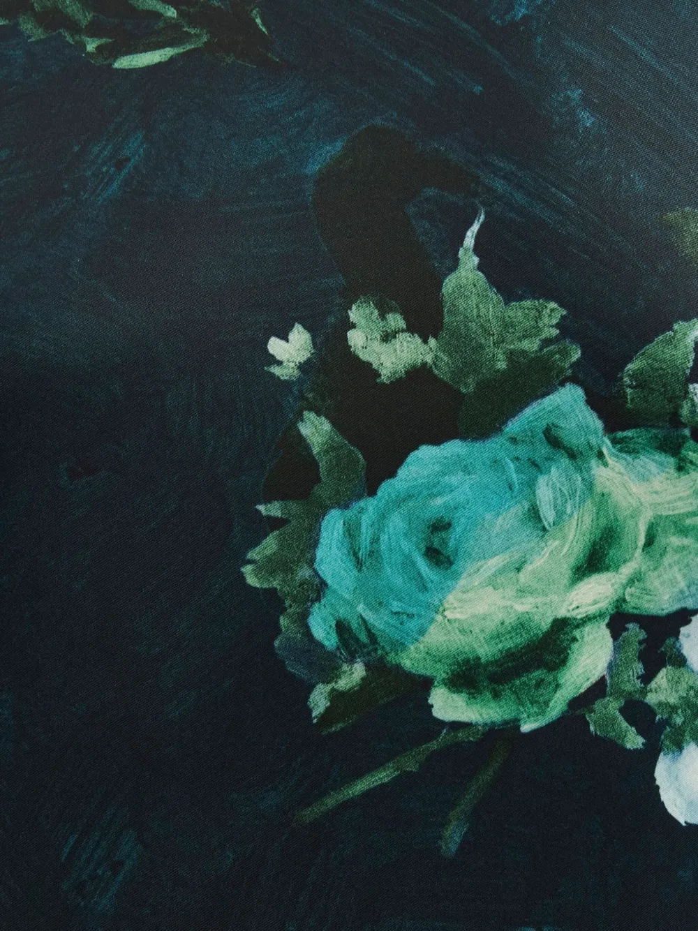 ERDEM Jurk met print Blauw