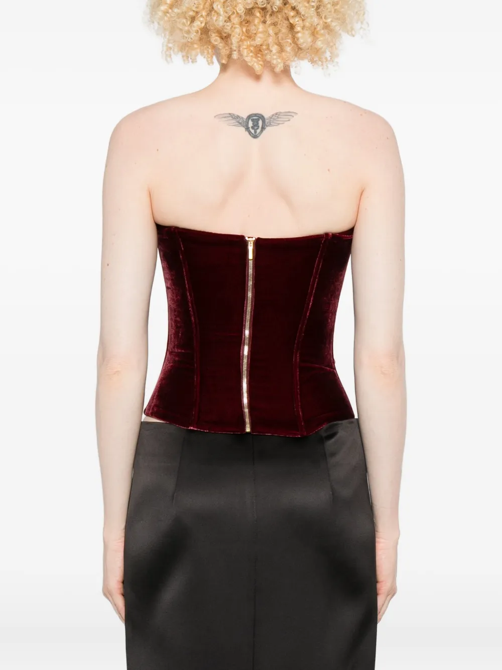Velvet Boned Top