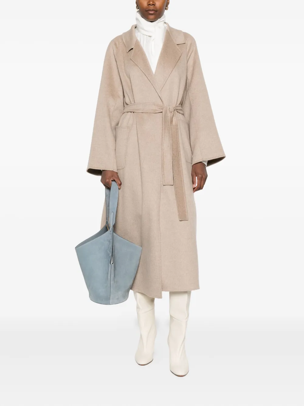 Arma belted wrap coat | Double Breasted & Peacoats | Image 2