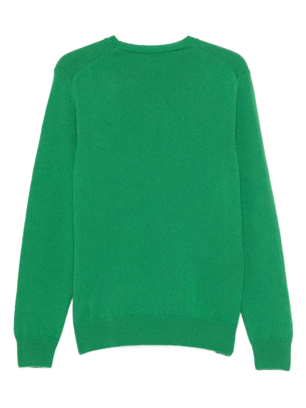 Zanone round-neck wool sweater - Groen