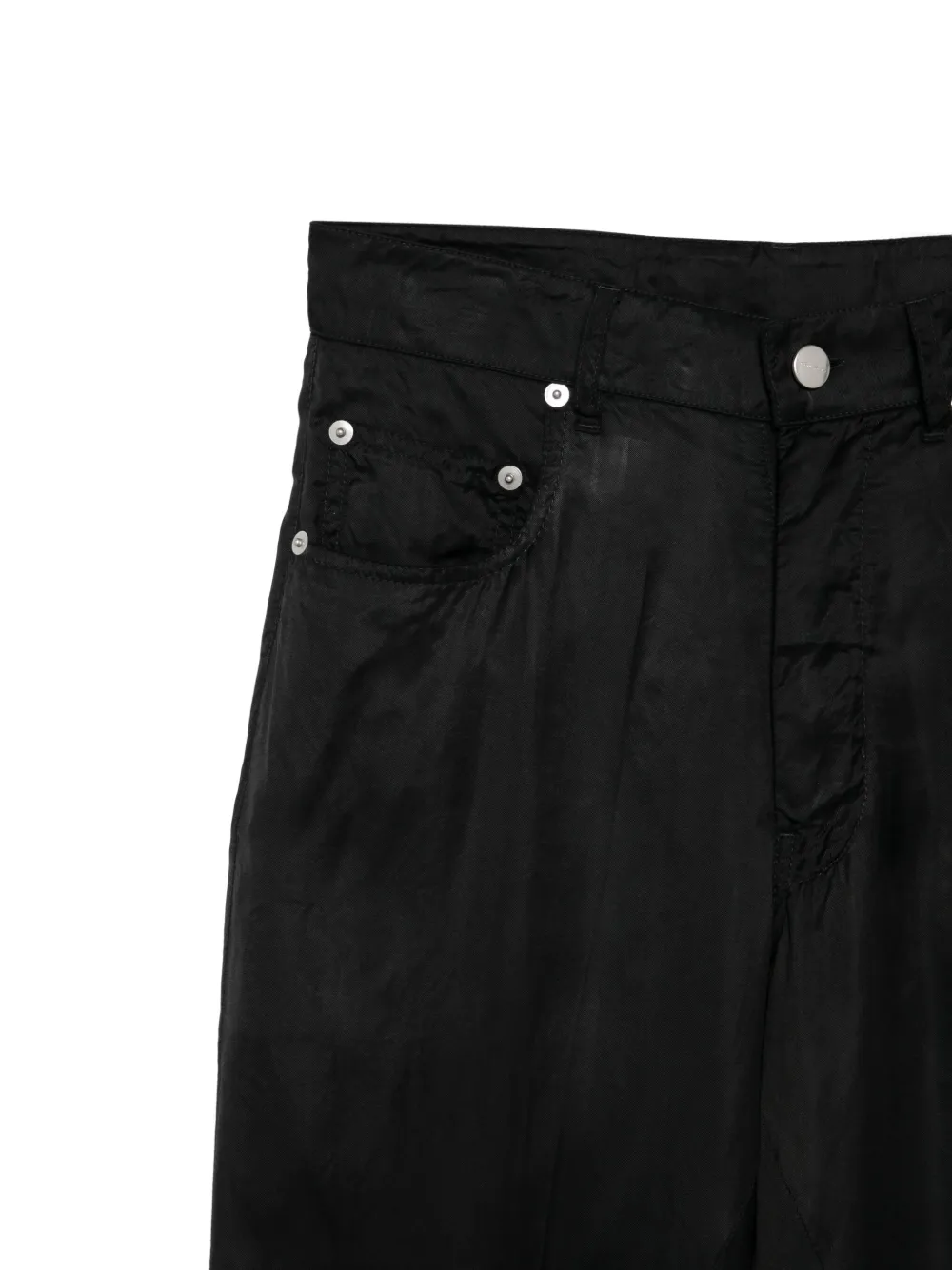 Rick Owens Jeans met vijf zakken Zwart