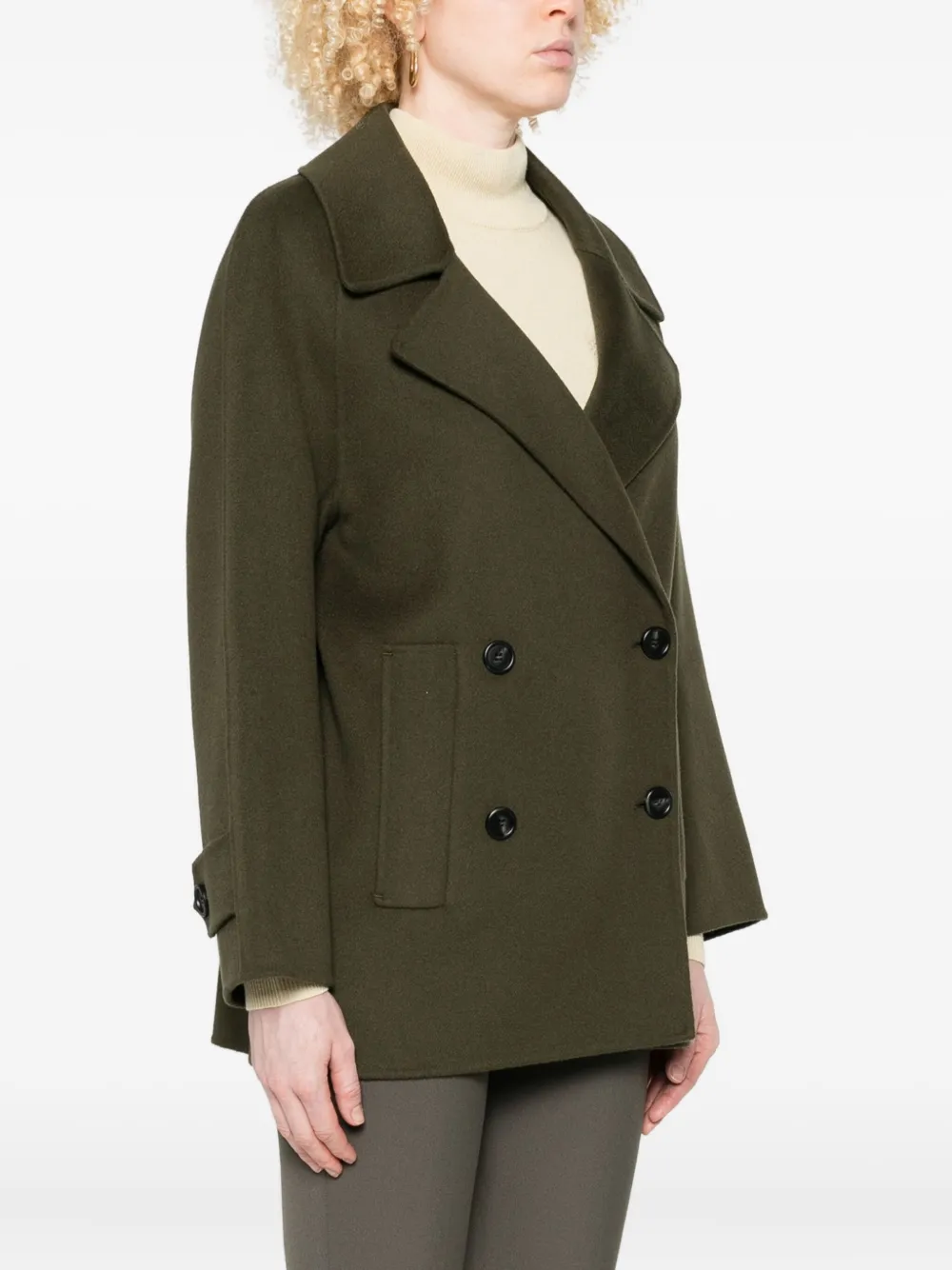 Arma Blazer met dubbele rij knopen Groen
