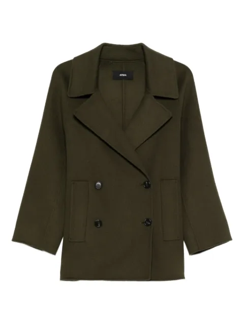 Arma double-breasted notched blazer