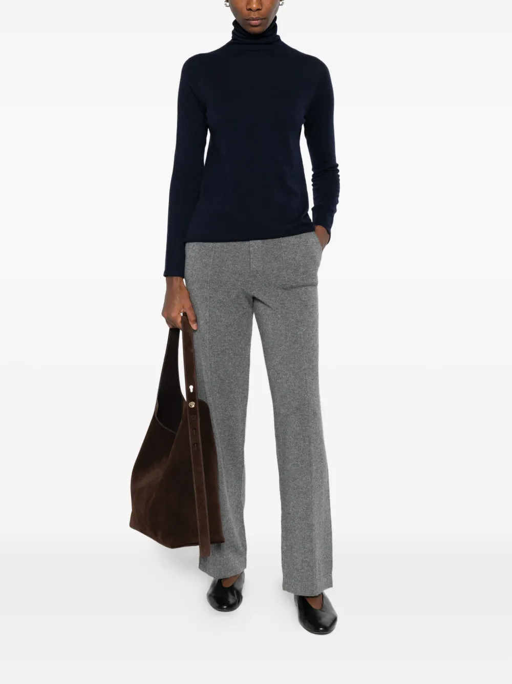 Majestic Filatures fine-knit jumper | Knitted Sweaters | Image 2