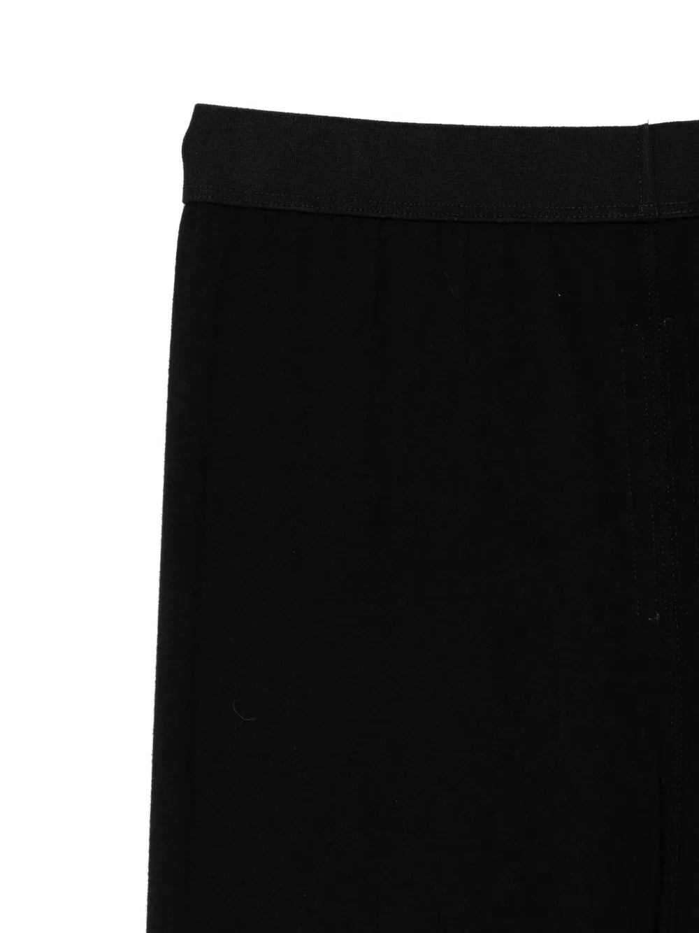 Rick Owens Pentagram-stitch Thermal Leggings In Black
