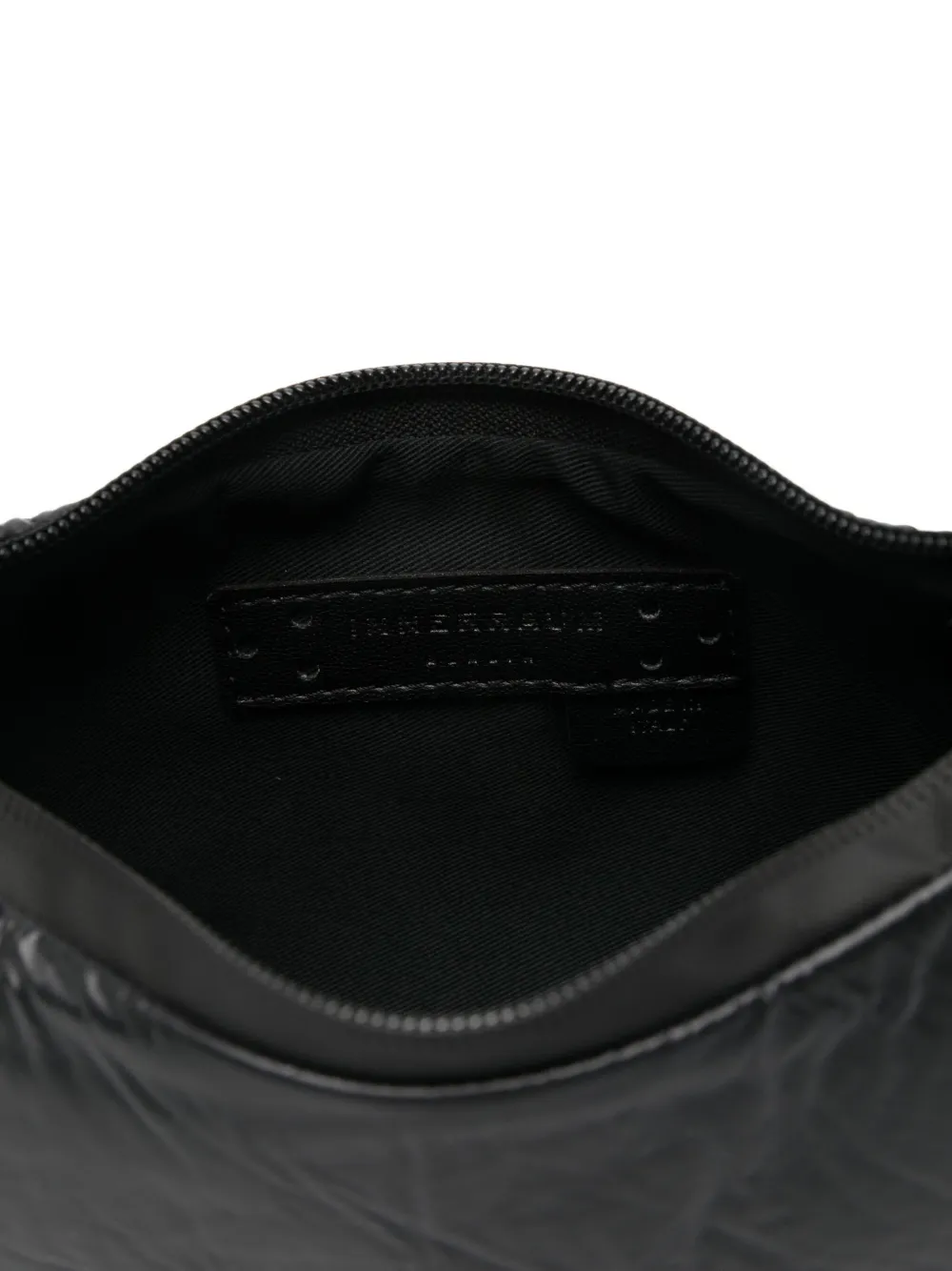 Innerraum Schoudertas met handvat met ring Zwart