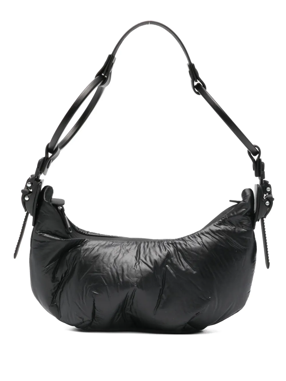 Innerraum ring-handle shoulder bag - Nero