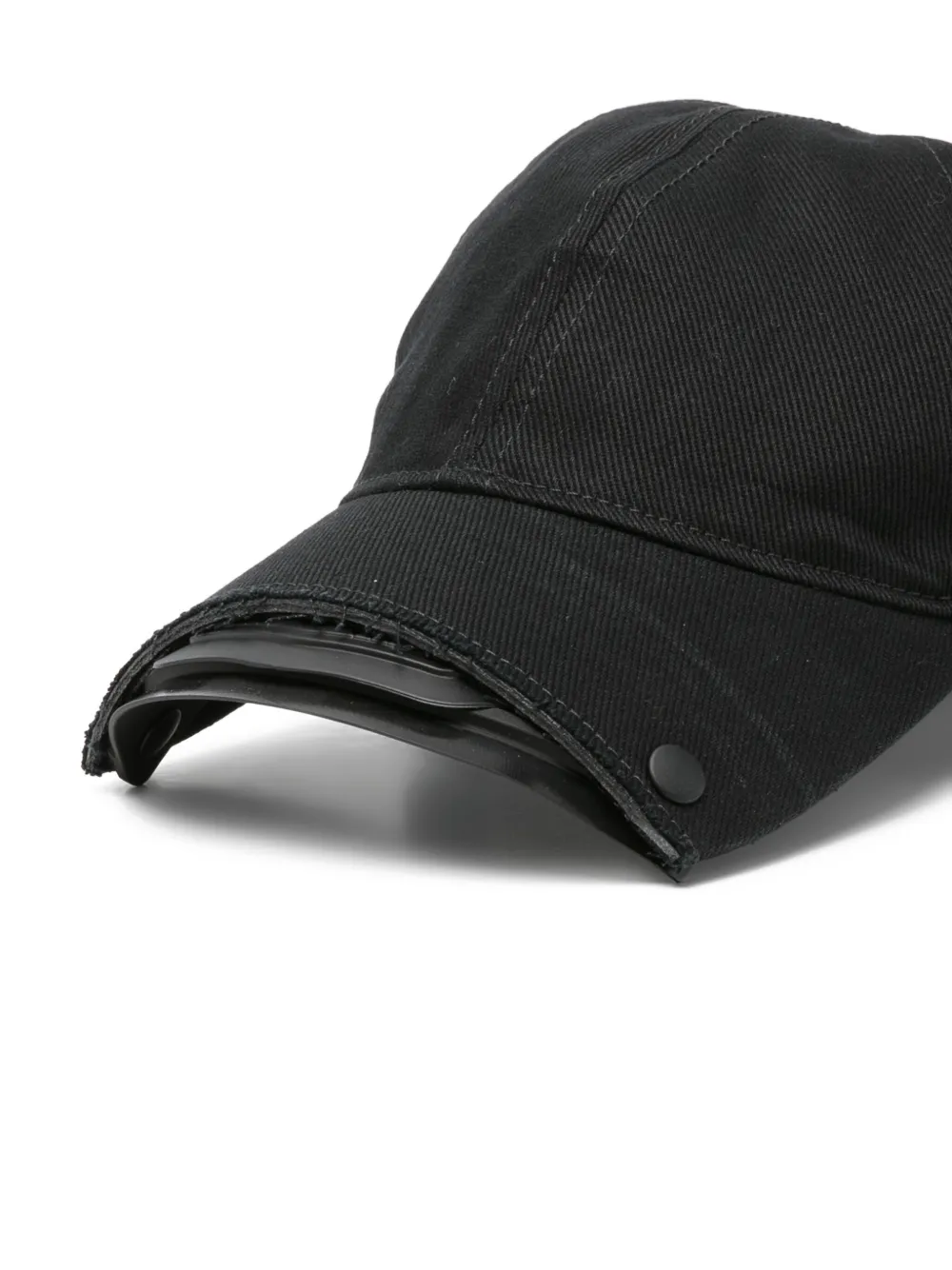 Innerraum Extended-peak Baseball Cap In Black
