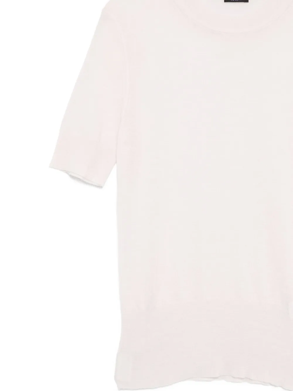 Joseph Short-sleeve Round-neck T-shirt In Pink