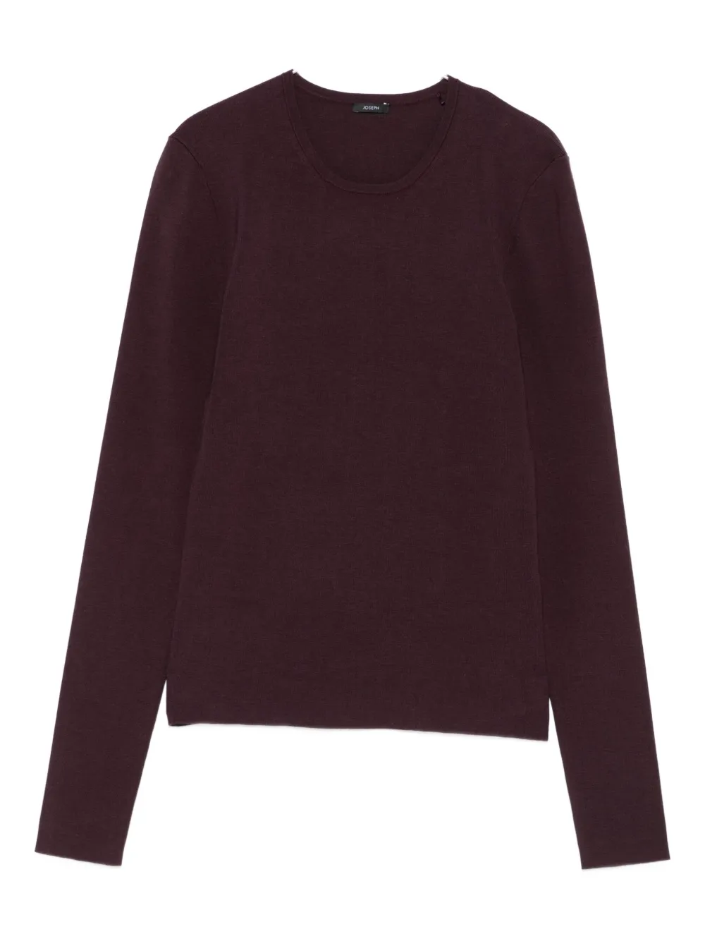 JOSEPH long-sleeve round-neck sweater - Rosso