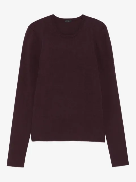 JOSEPH long-sleeve round-neck sweater