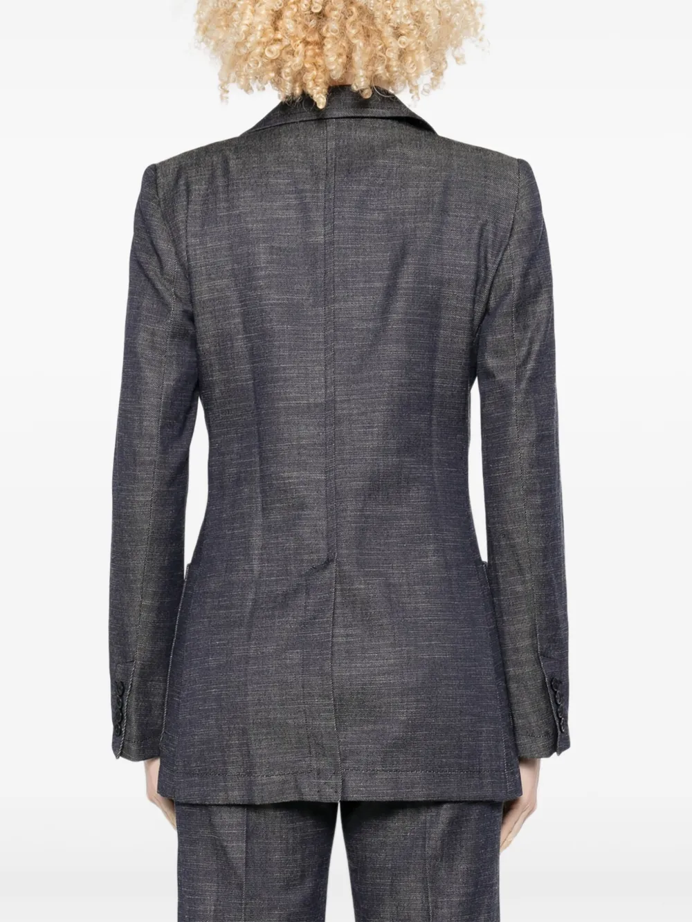 Joseph Patch-pocket Single-breasted Blazer In Gray