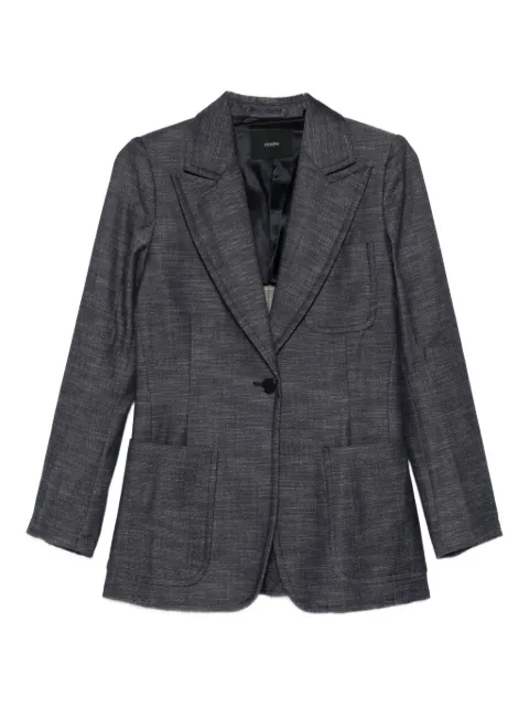 JOSEPH blazer con bolsillos de parche y botones