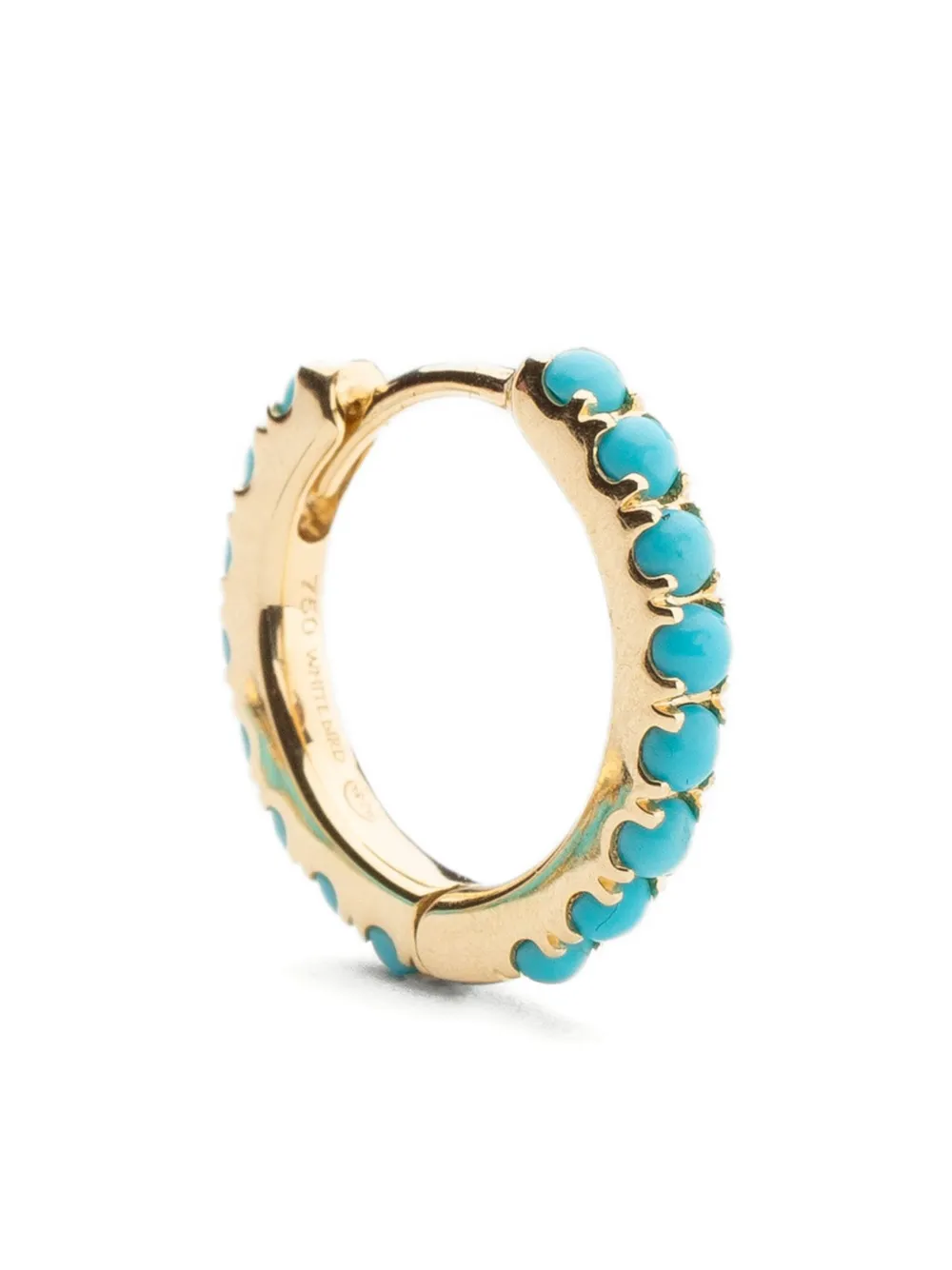 We By Whitebird 18k Yellow Gold Turquoise Earrings