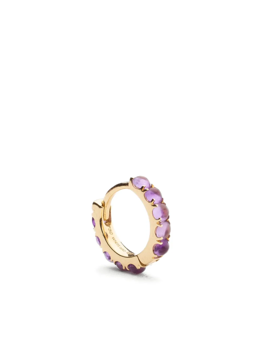 We by WHITEbIRD 18K yellow gold amethyst earring | Gold | Image 1