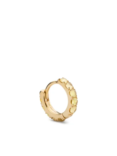 We by WHITEbIRD 18K yellow gold sapphire earring