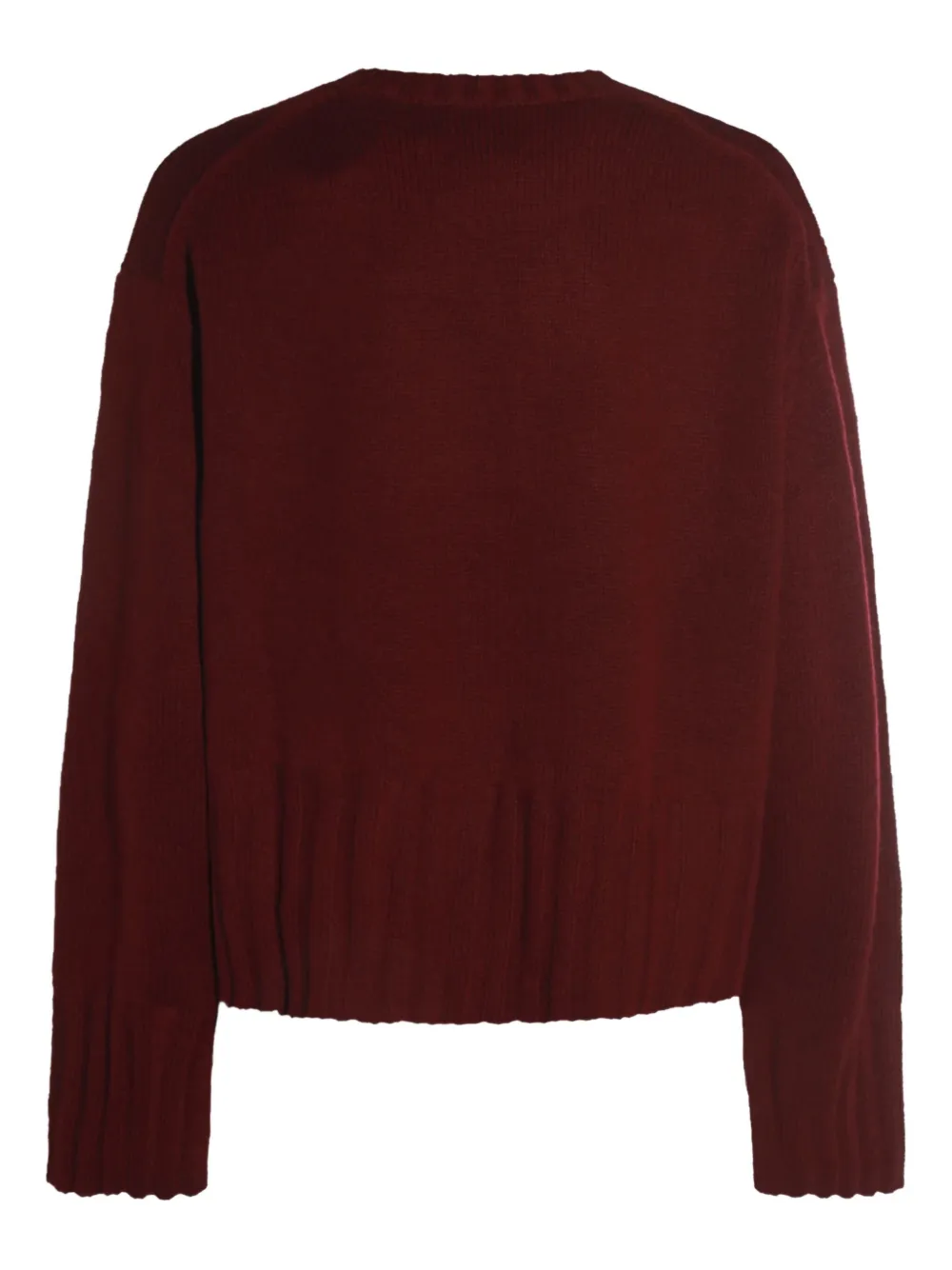 Allude crew-neck ribbed-knit sweater | Knitted Sweaters | Image 2