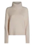 Allude turtleneck ribbed sweater - Neutrals