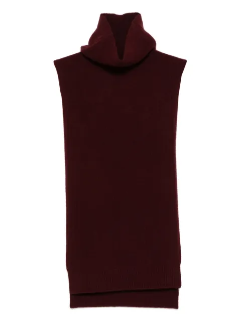Christian Wijnants turtleneck sleeveless top