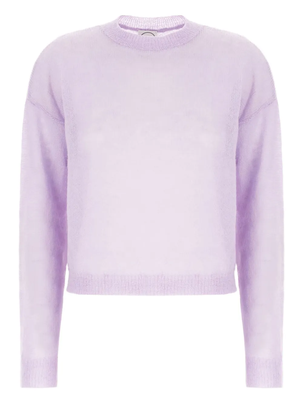 Andrè Maurice Long-sleeve Sweater In Purple