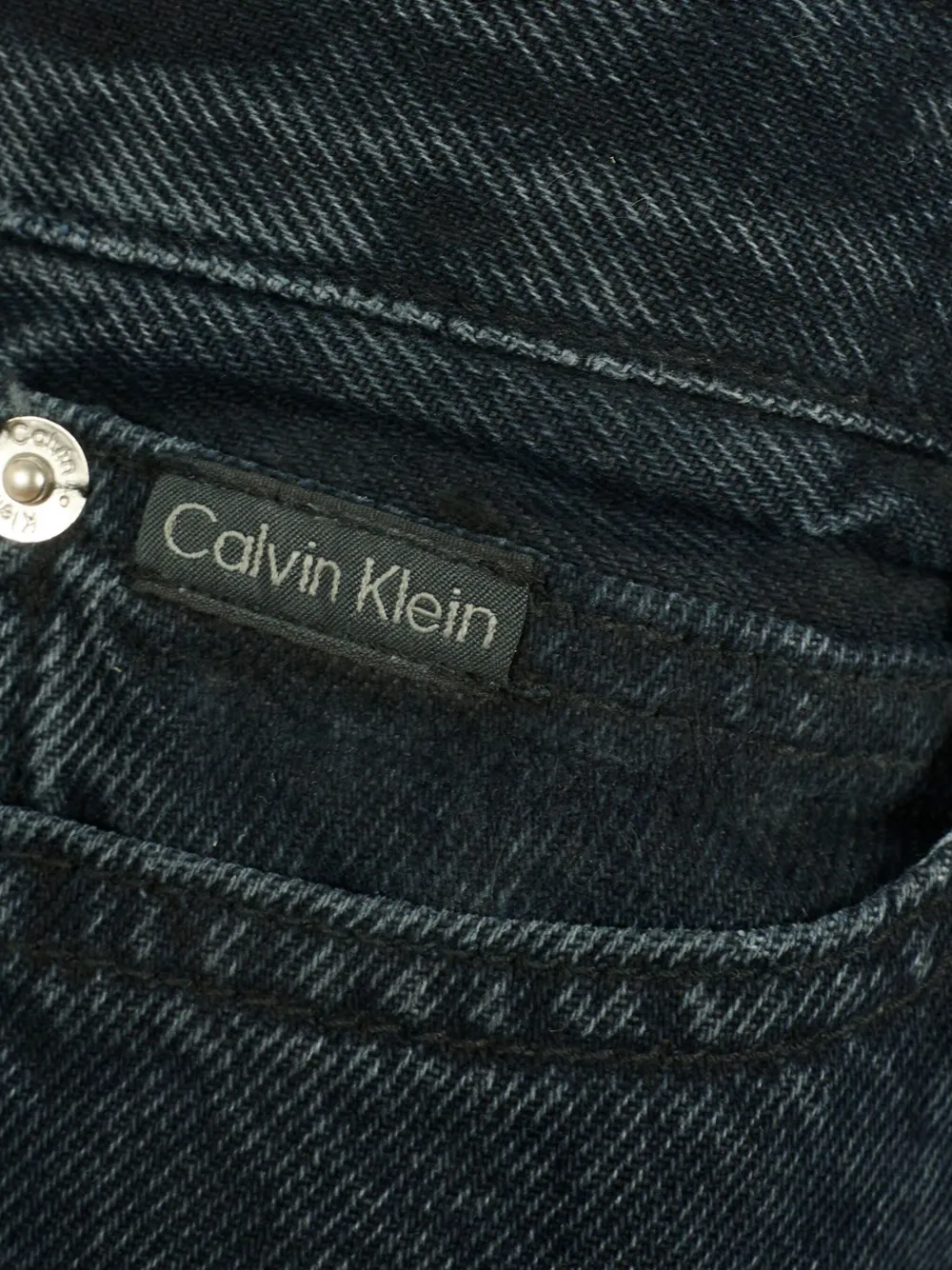 Calvin Klein Kids Katoenen jeans Blauw