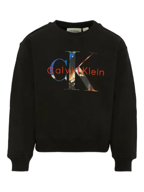 Calvin Klein Kids logo-print sweatshirt