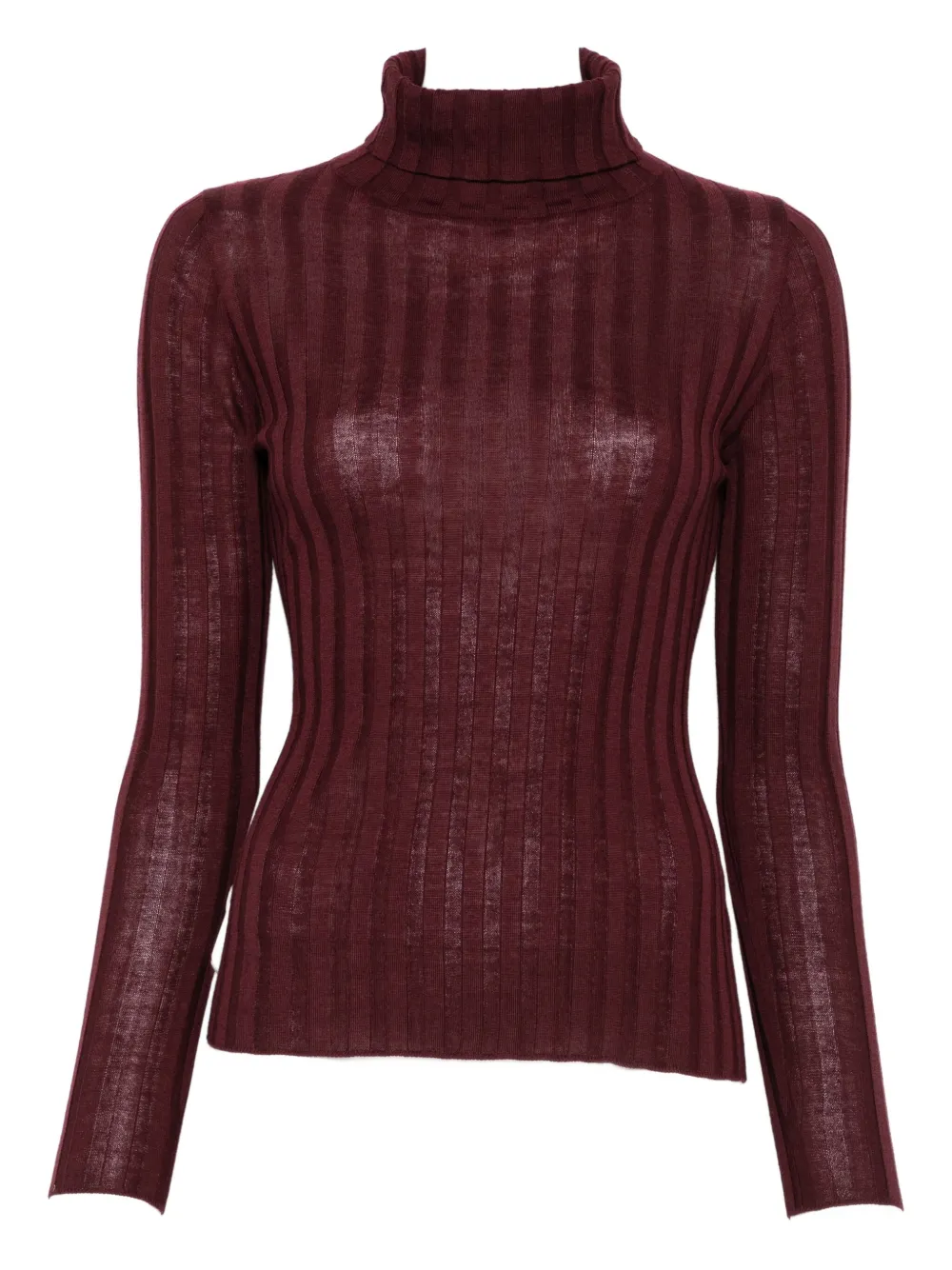 Hugenberg ribbed turtleneck sweater | Red | Image 1