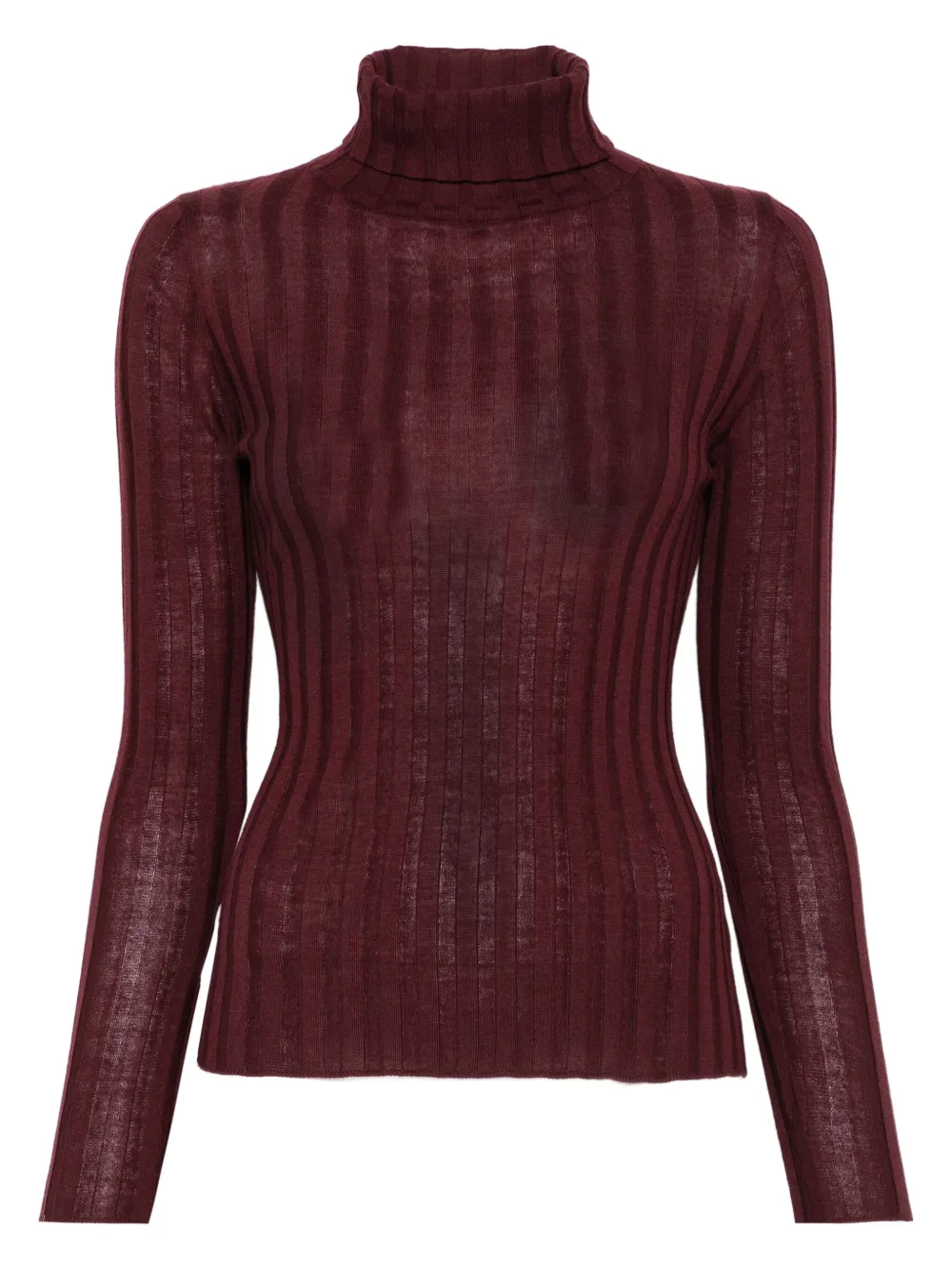 Hugenberg ribbed turtleneck sweater | Red | Image 1