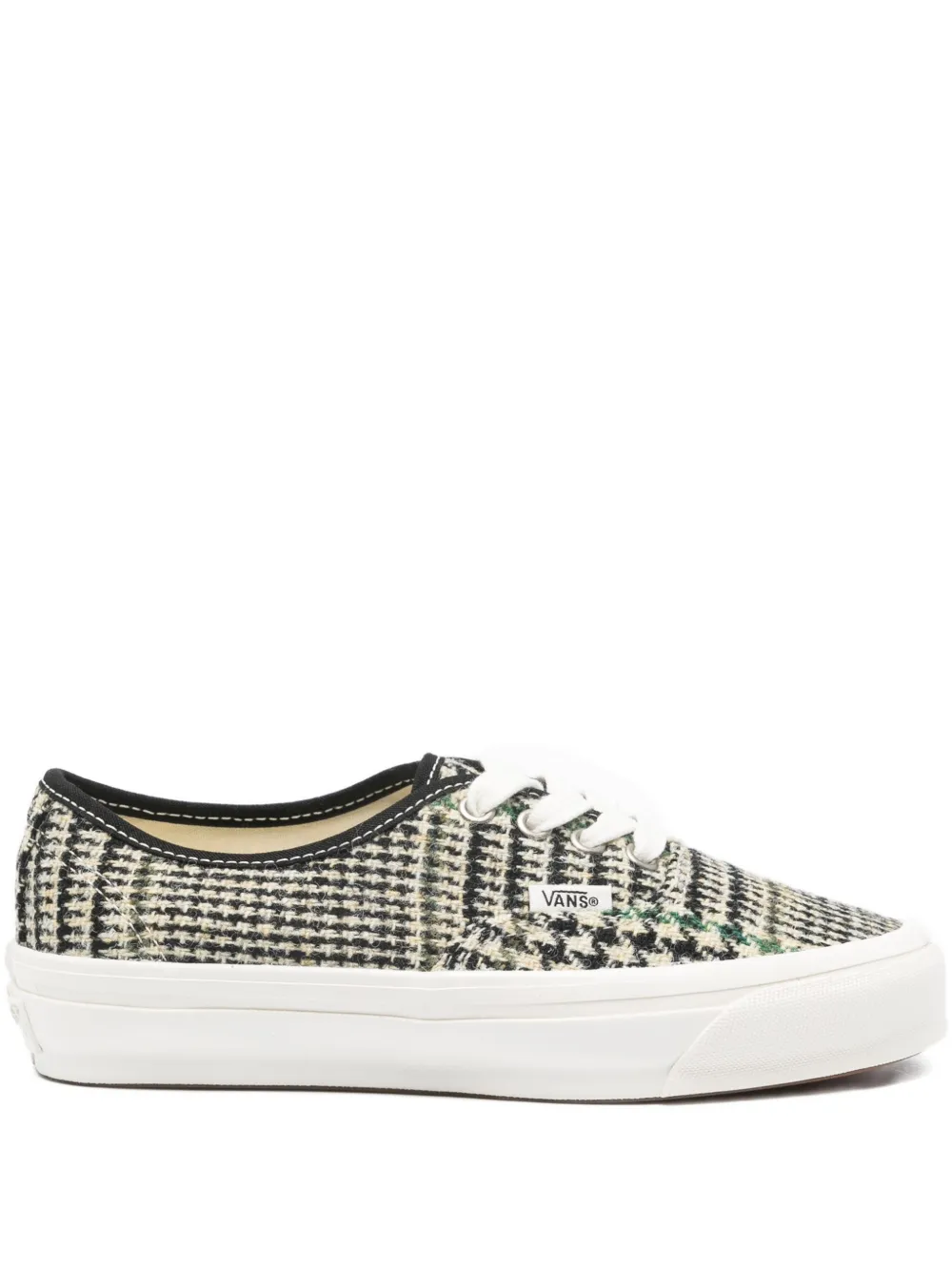 Vans check tweed sneakers Black