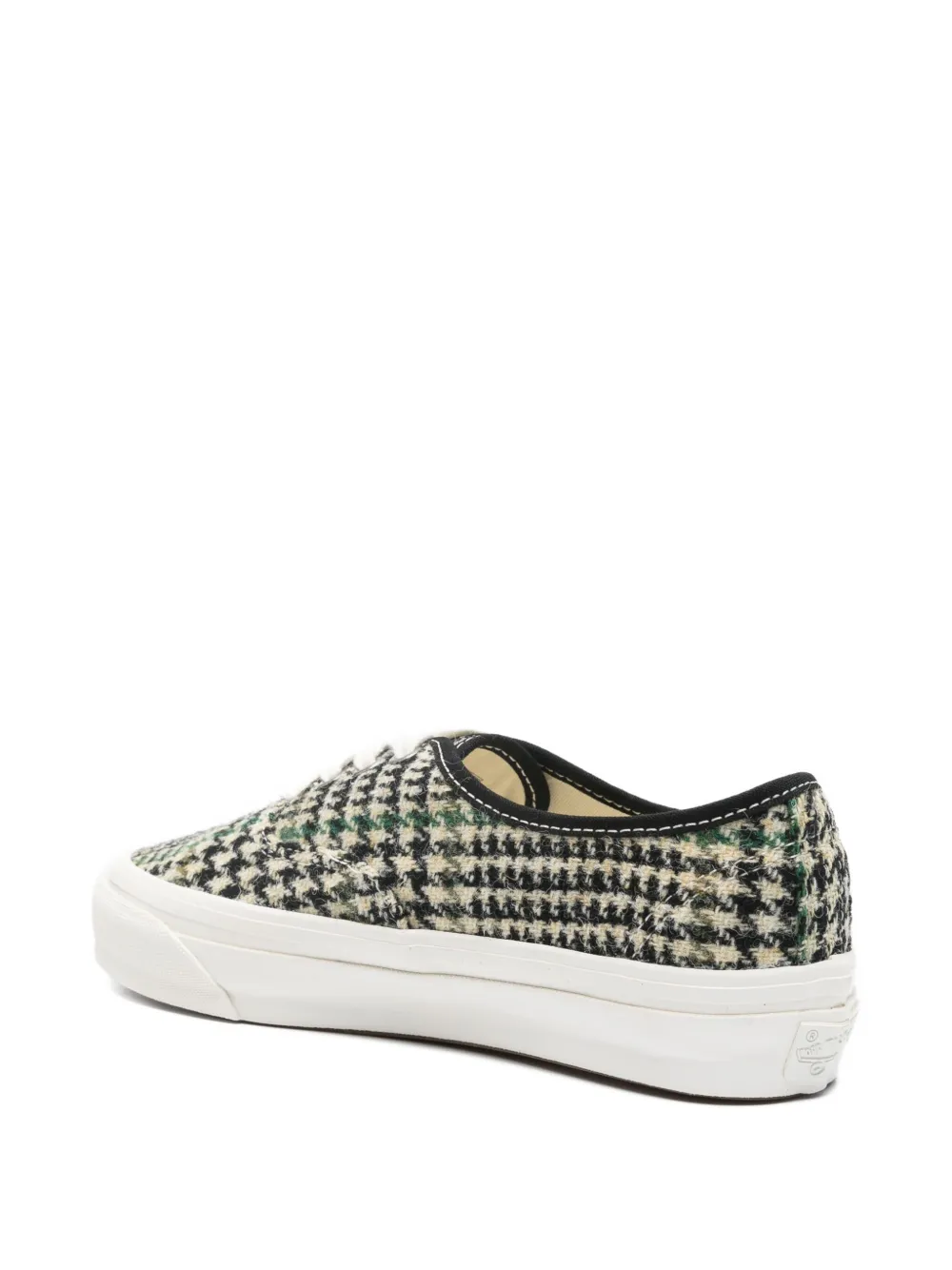 Vans check tweed sneakers Black