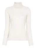 Hugenberg ribbed turtleneck sweater - Neutrals