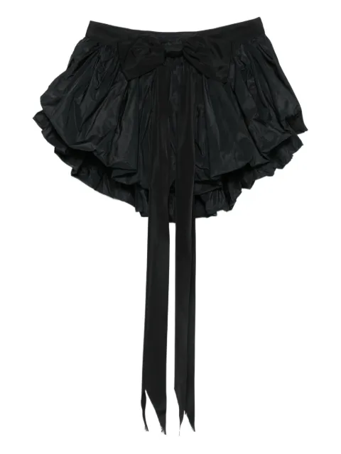 DSQUARED2 bow-detailed ruffled mini skirt