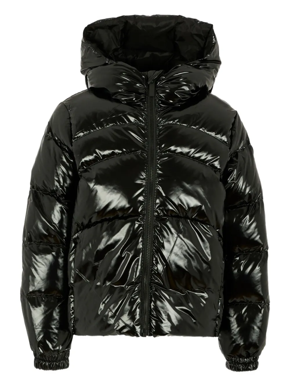 Colmar Kids hooded puffer jacket - ブラック Colmar Kids hooded puffer jacket - ブラック