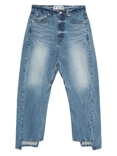 YCH high-low hem jeans
