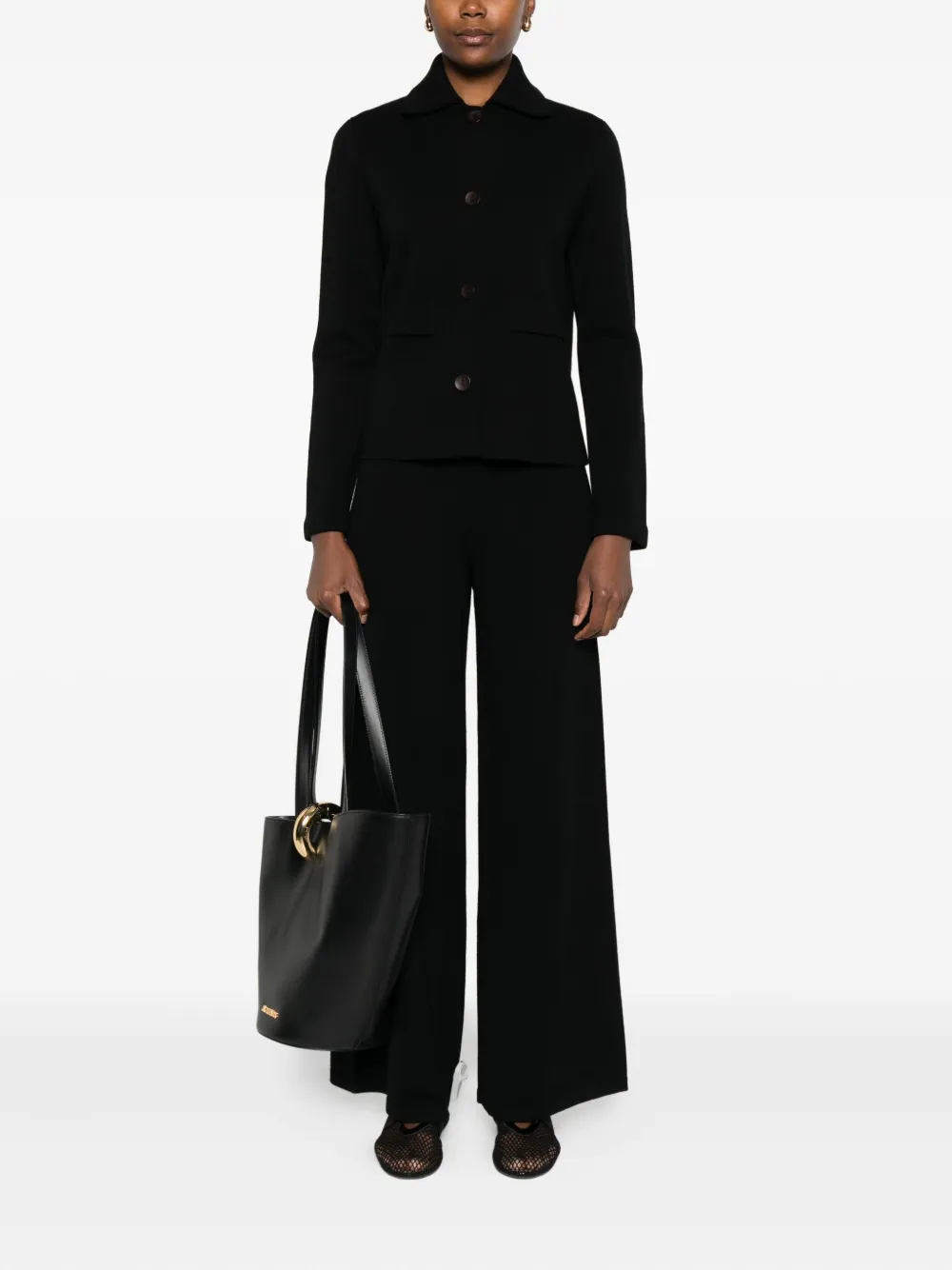 Hugenberg button-front jacket | Fitted Jackets | Image 2